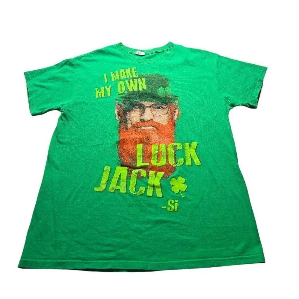 Duck Dynasty Uncle Si St Patrick's day shirt M